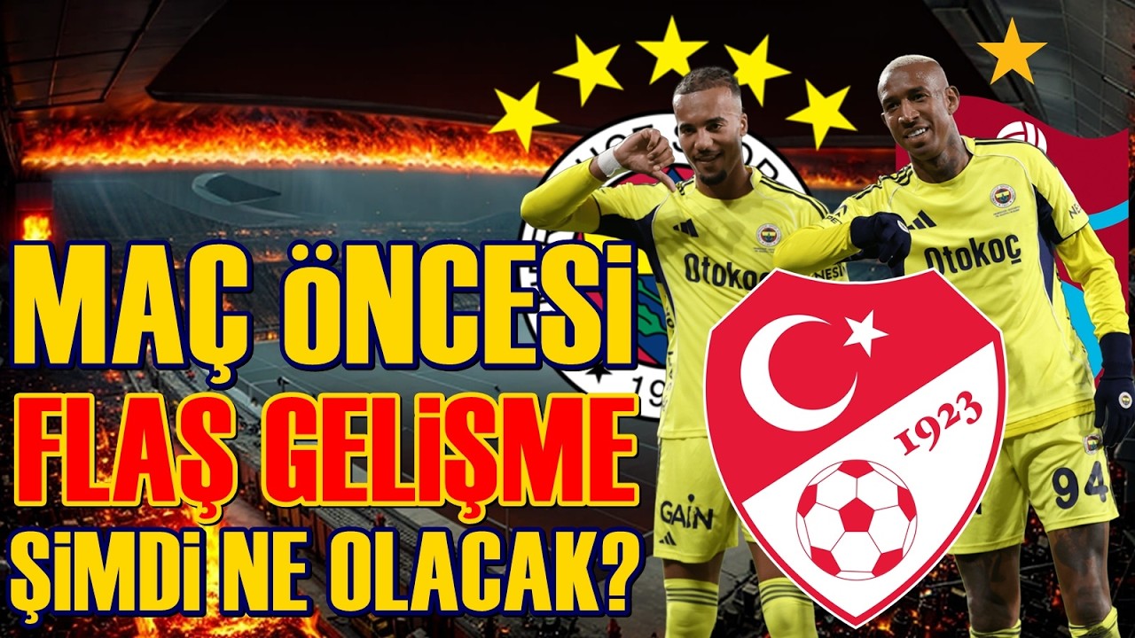 SONDAKİKA Fenerbahçe'ye ve Trabzonspor'a FLAŞ HABERLER! Neler Oluyor? Maç İptal mi?
