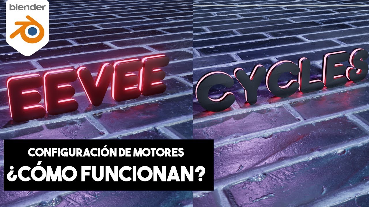 Los Motores de Blender: EEVEE y CYCLES [Explicación fácil]