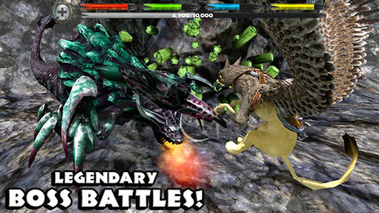 Griffin Simulator - Part 2 - Walkthrough - Legendary Boss Battles - iPad - iPhone App