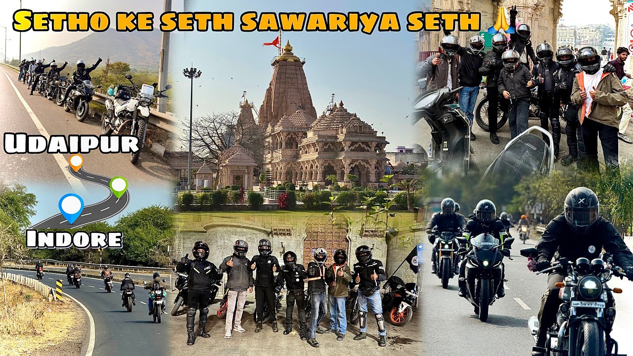 Indore to Sawariya Seth Bike Trip😍 | Friends Ke Saath Full Masti Vlog 🔥| #udaipur #cmvlogs09 #rider