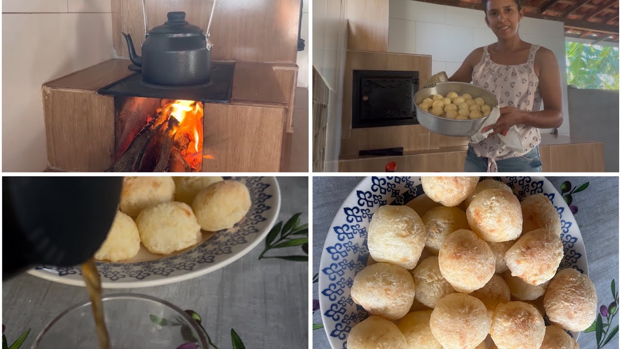 RECEITA DE PAO DE QUEIJO PARA A FAMÍLIA 