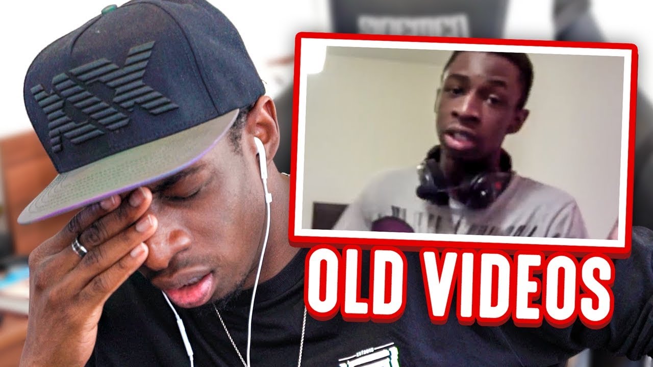 TRY NOT TO CRINGE!!! REACTING TO MY OLD VIDEOS!