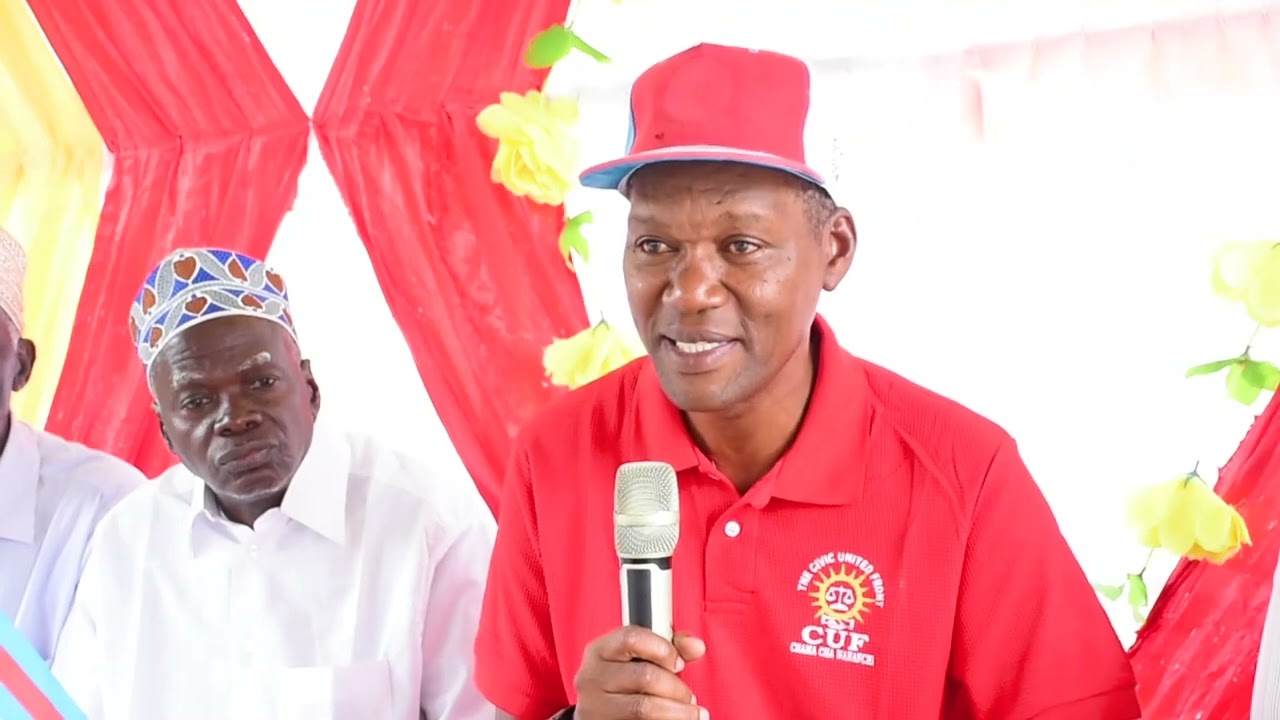 MIRAMBO ATUA TABORA,ASEMA MIEZI SITA  CUF KITAIMARIKA
