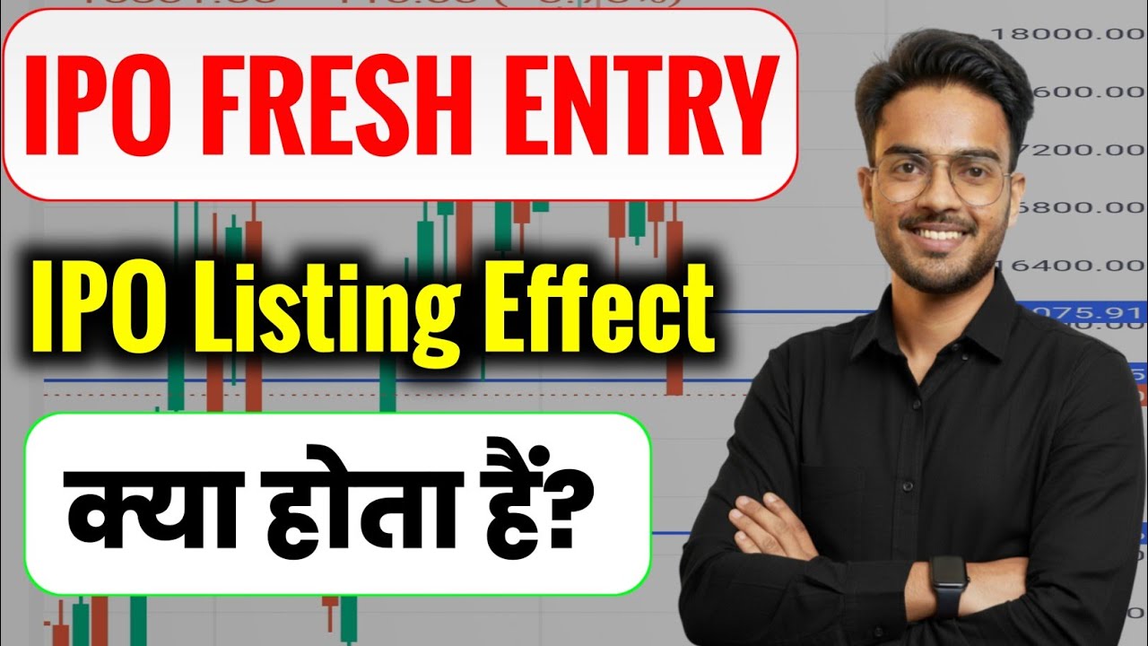 IPO Fresh Entry MASTERCLASS 🔥 | IPO Listing Effect & Complete Strategy