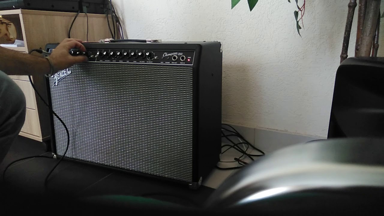 Небольшой обзор Fender Champion 100