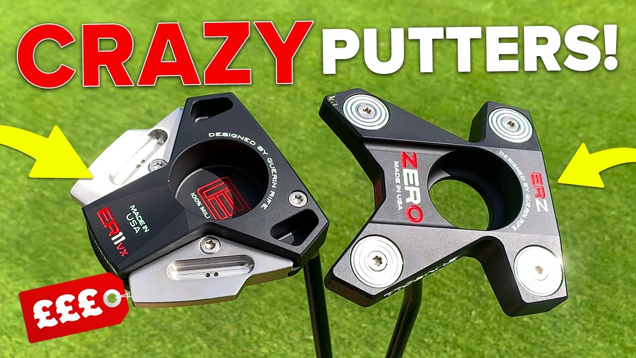 BONKERS PUTTERS TESTED (head to head match!) | Evnroll Zero & ER11vx Putters Review