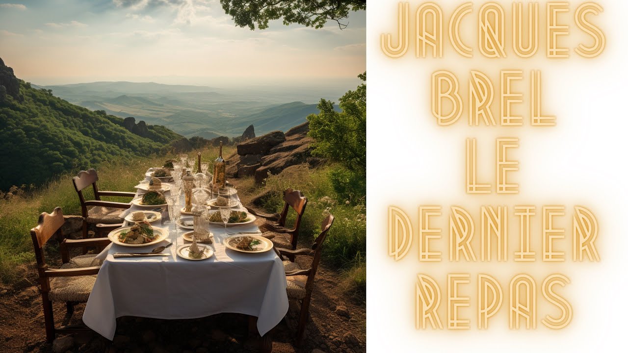 Marcus r&eacute;cite Le Dernier repas - Jacques Brel