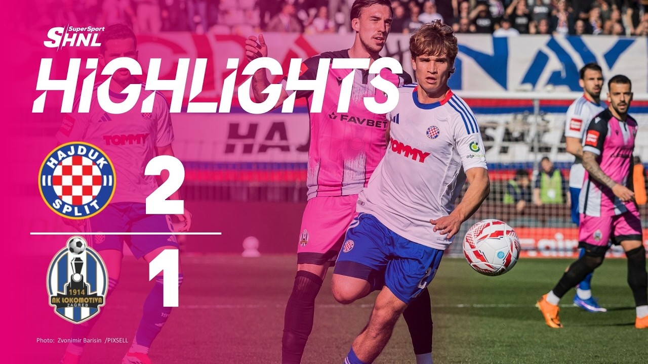 HAJDUK vs LOKOMOTIVA 2:1 (26. kolo, SuperSportHNL 25/26)