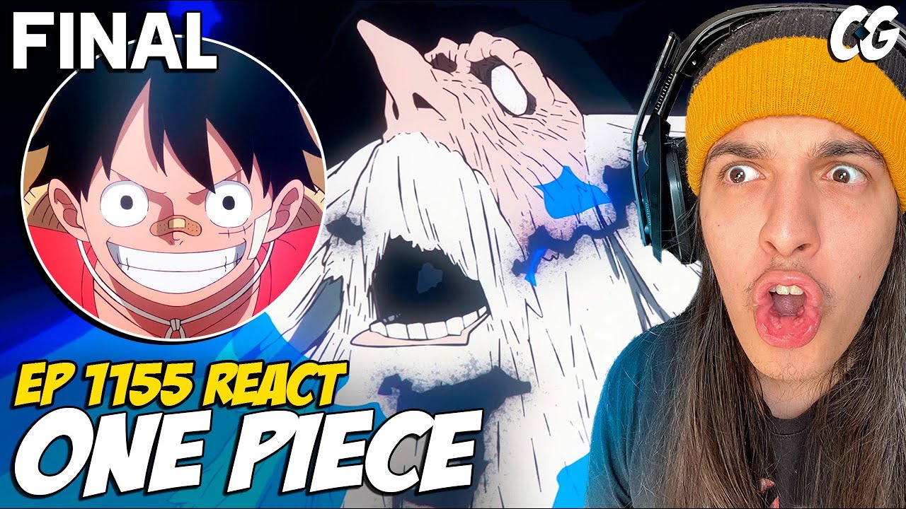 O FIM DE ONE PIECE 1ª TEMPORADA!! - React One Piece EP 1155