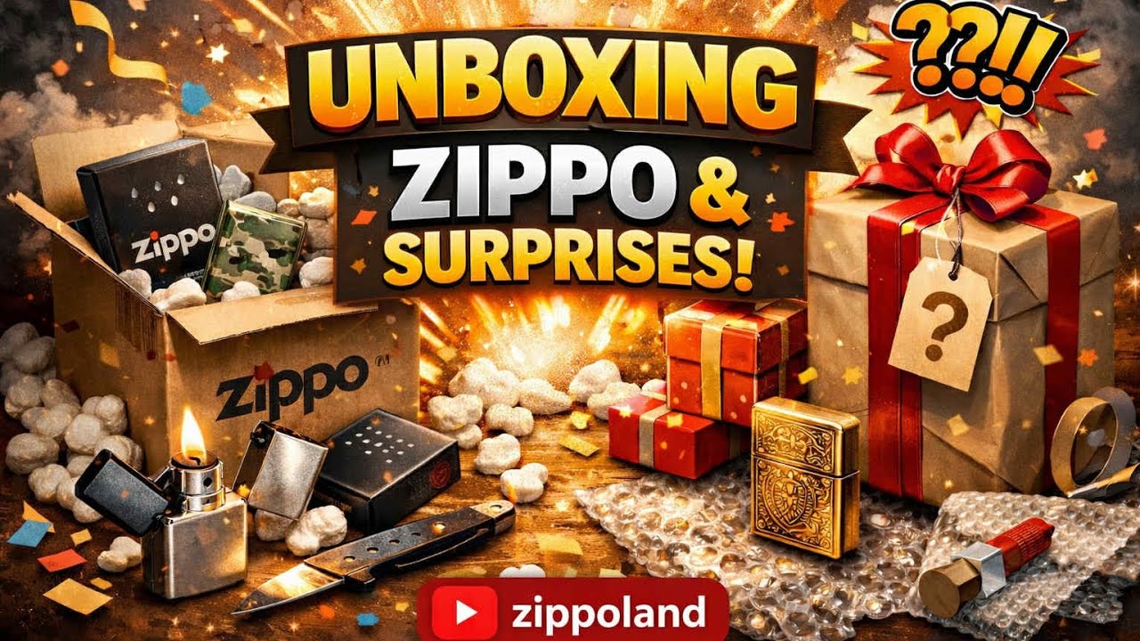 Unboxing zippo & surprises 