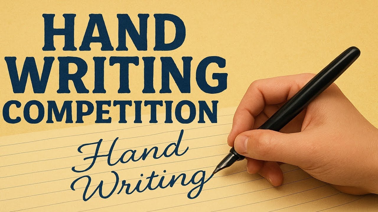 Hand Writting Competition 2025-26 | Global International High School #globalschool