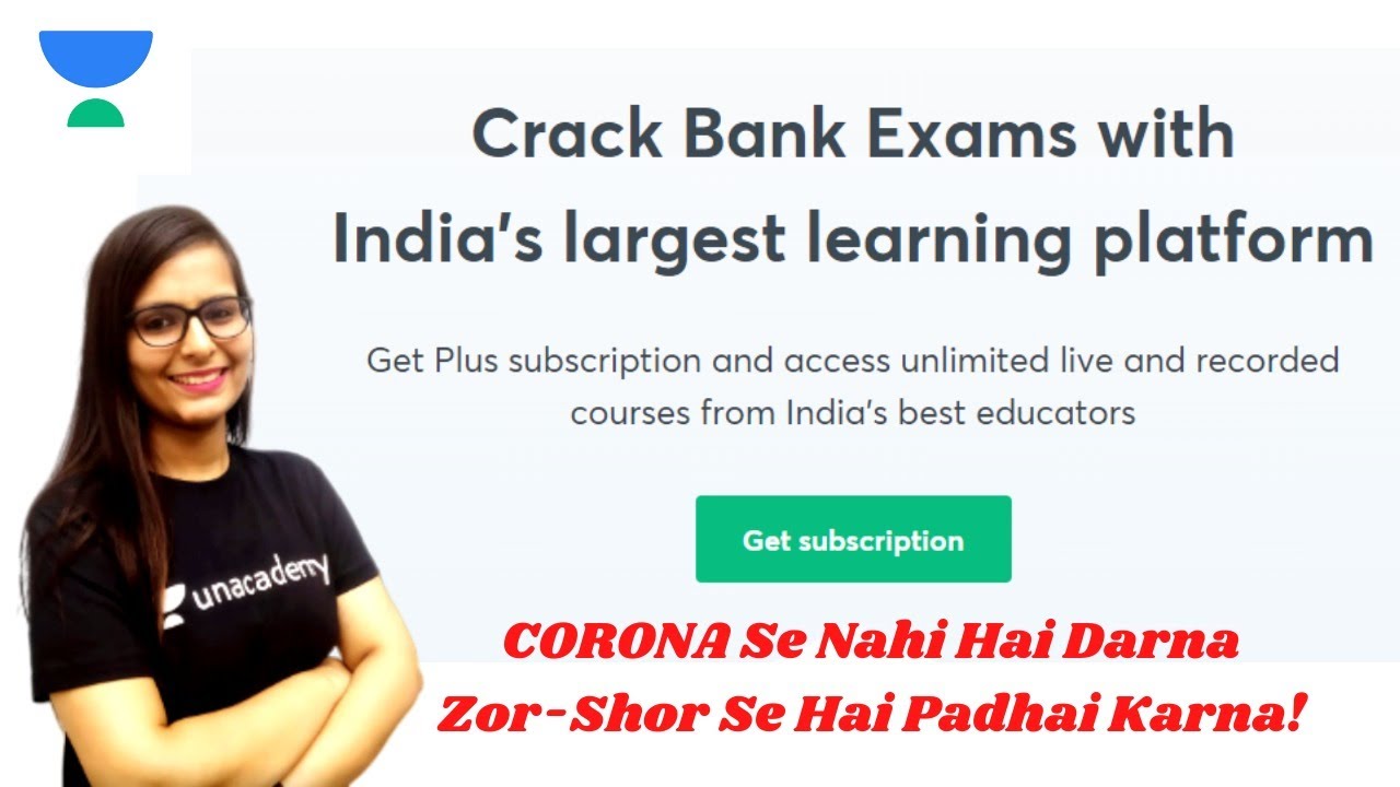Unacademy to conduct 20,000 free LIVE classes on its platform | Let's Crack Bank Exams