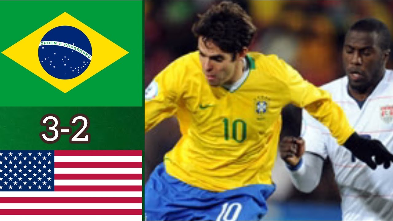 Brazil 🇧🇷 vs USA 🇺🇸 FiFA Confederation Cup final | 2009| Goals & Highlights