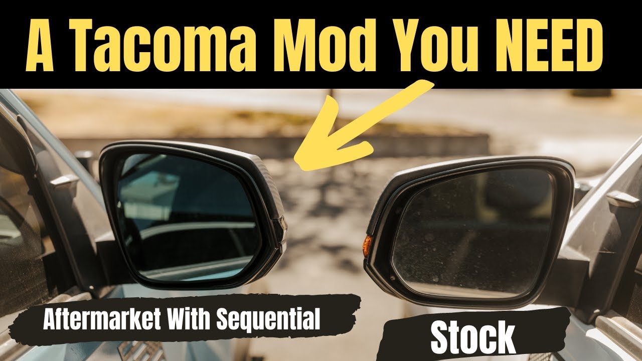 A Must Have Tacoma Mod | Taco Clout Side Mirror Upgrade