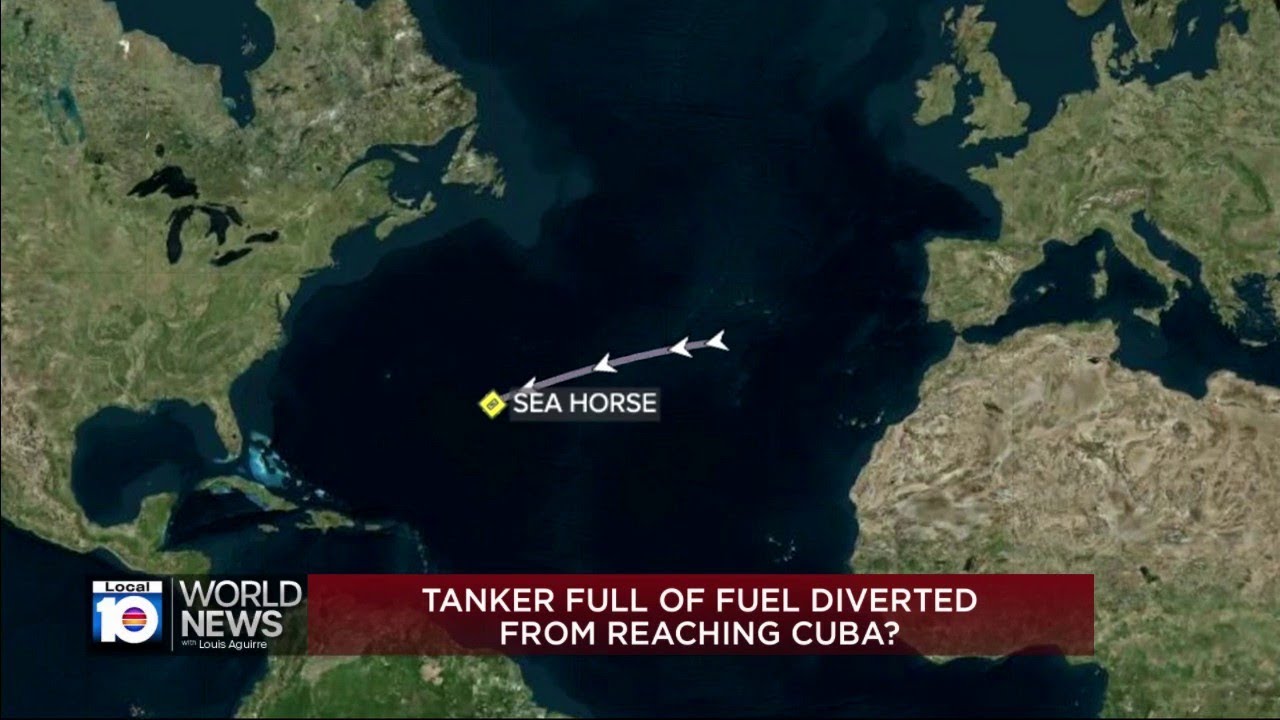 Russian oil tanker unable to reach Cuba