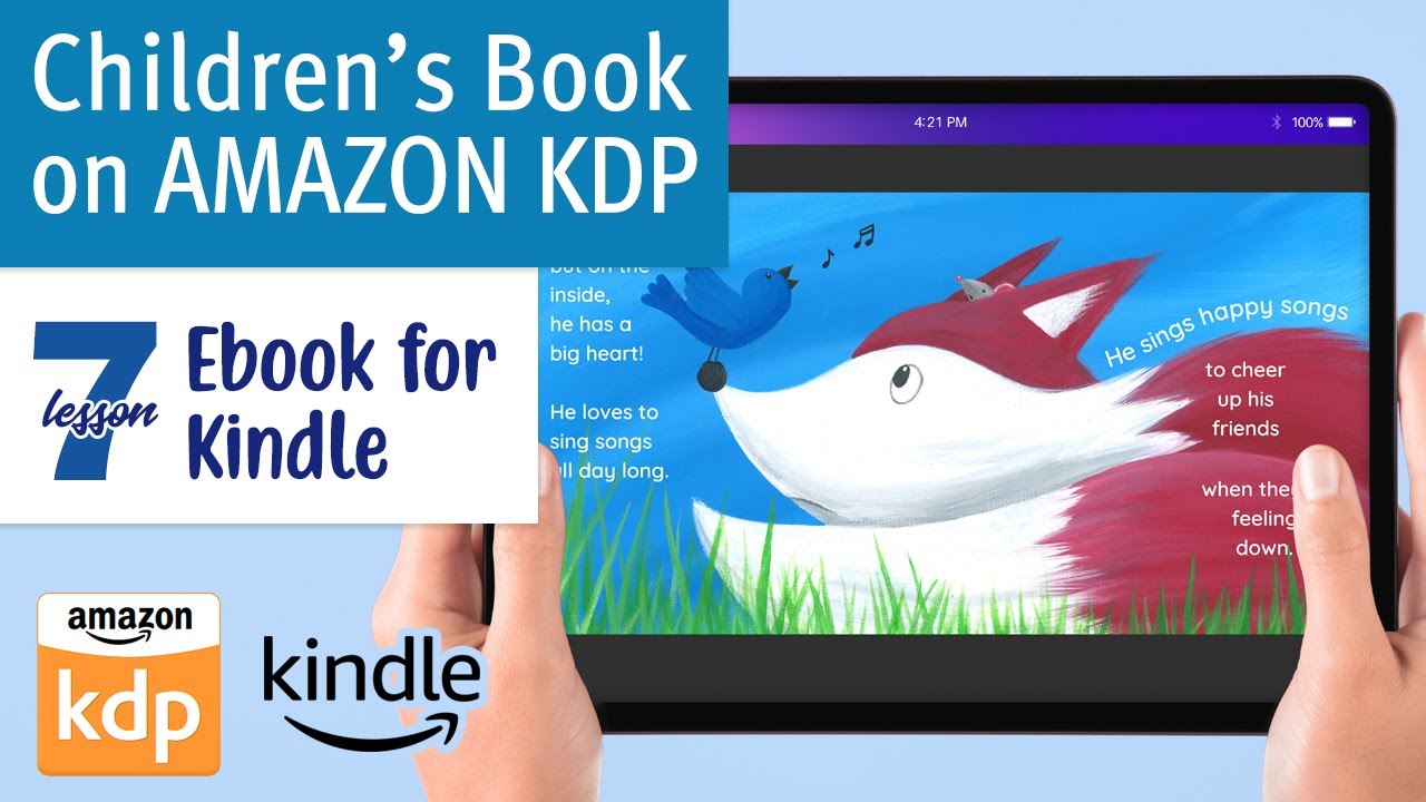 Children's Ebook on KDP (Outdated - Watch my EPUB video instead!)