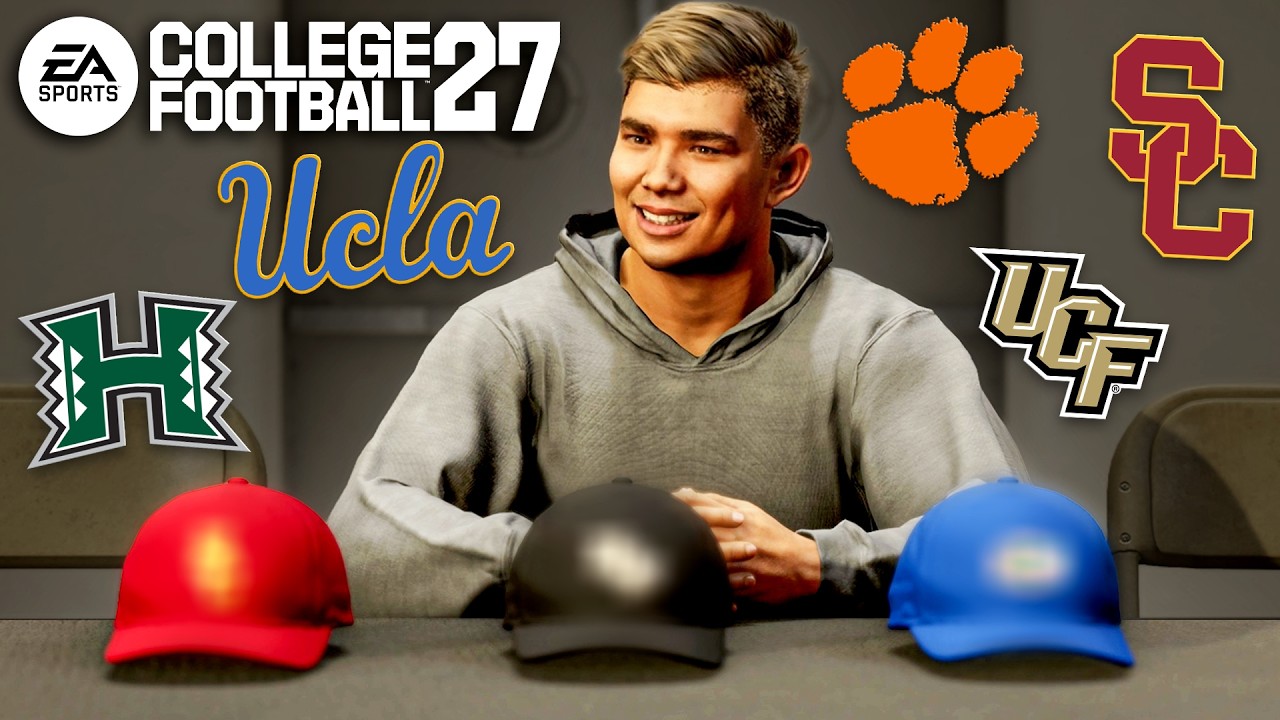 Создаем атлетичного монстра! College Football 27: Путь к славе #1