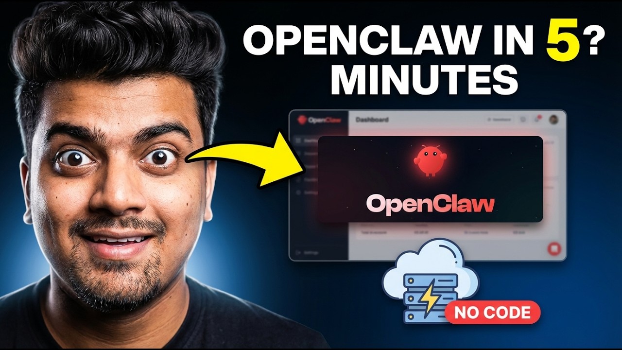 Install OpenClaw on VPS in 5 Minutes ⚡ (No Code, Beginner Friendly Setup)