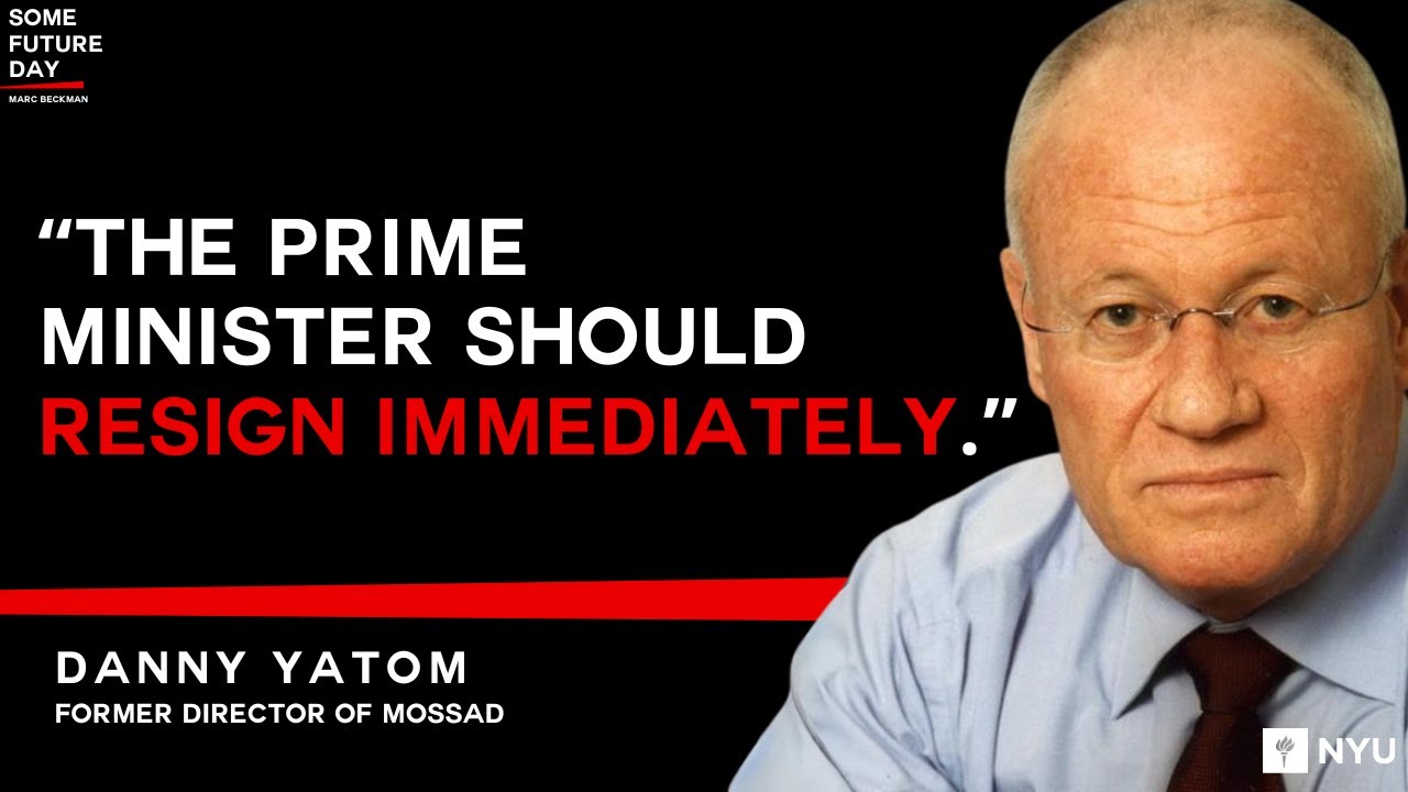 Former Mossad Director:  Israel Security, Intelligence, & Terrorism |  Danny Yatom and Marc Beckman