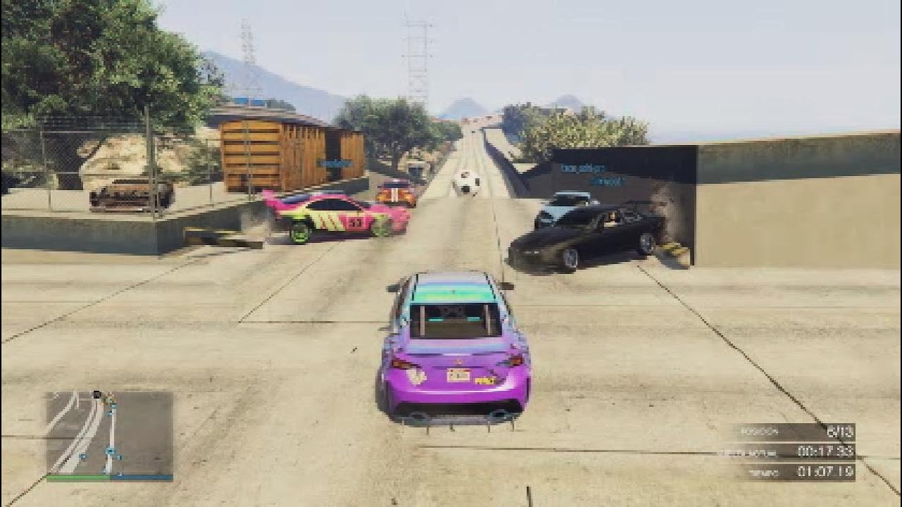  Derrapes y Trenes: La Pista del Susto Final - GTA V ONLINE