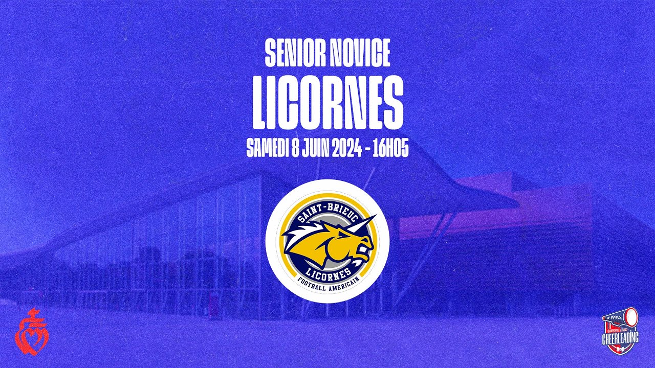 Finale CF2024 - Cheerleading - Senior Novice - Licornes