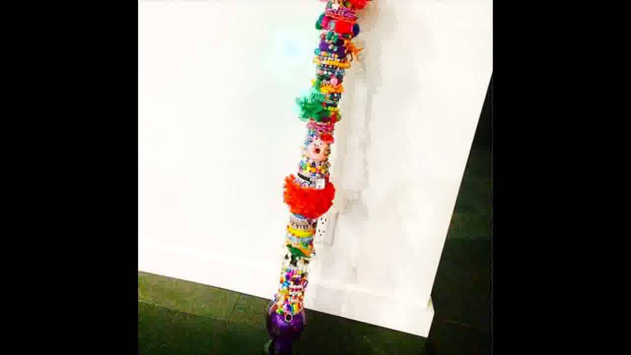 Miley Cyrus Makes a 5 Foot Tall Bong Using Fans' Gifts &mdash; See the Pic!