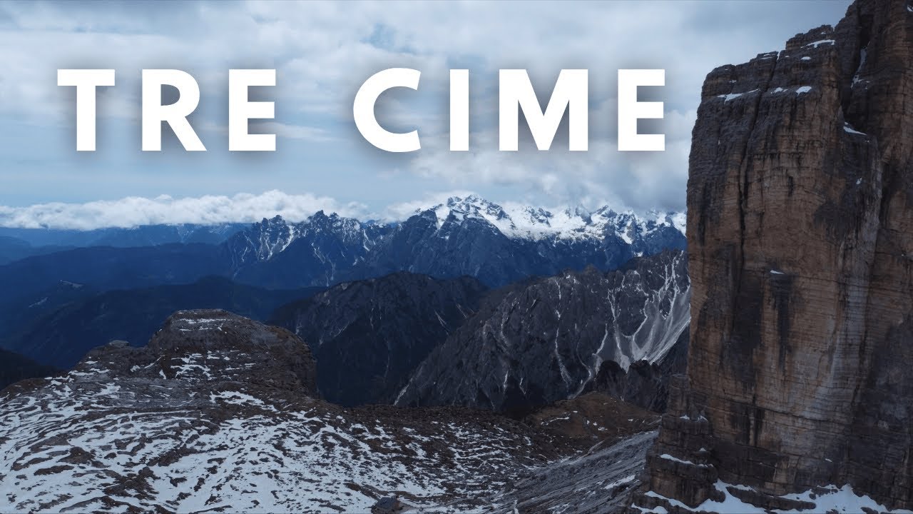 TRE CIME, DOLOMITES 🇮🇹 | 4K Cinemtic Drone Footage