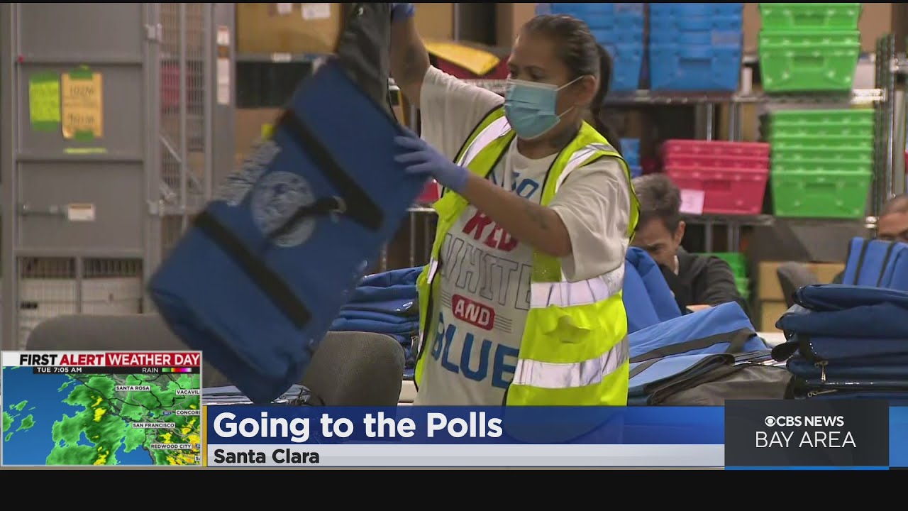 Voters Decide: Poll workers prepare for busy day in Santa Clara County