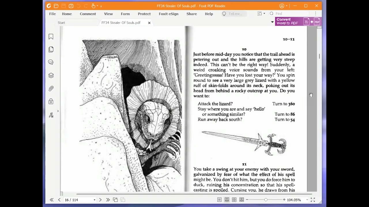 Let's Play Stealer of Souls (Fighting Fantasy Game Book) Part 2
