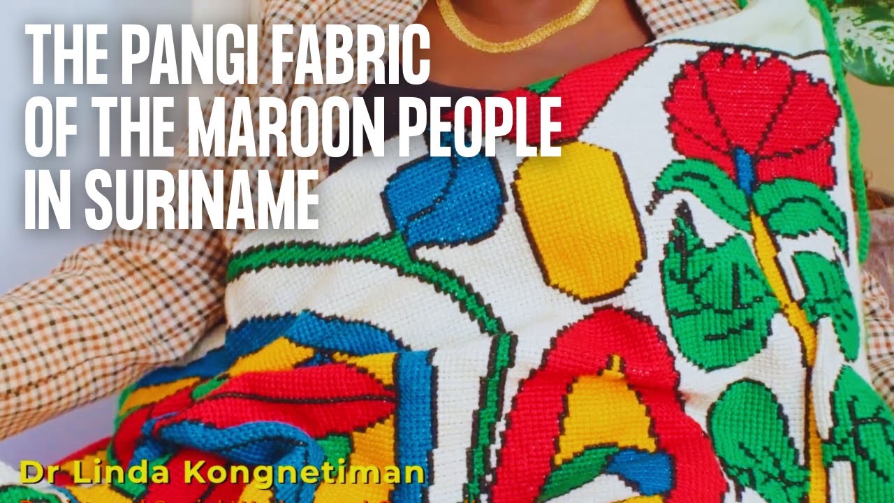 The Meaning Behind Pangi Fabric | Maroon Culture in Suriname 🇸🇷