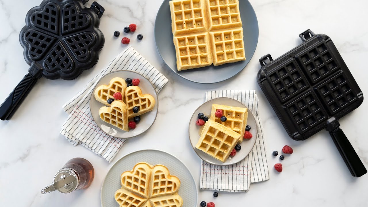 How to Make Perfect Waffles with our Stovetop Wafflers | Nordic Ware