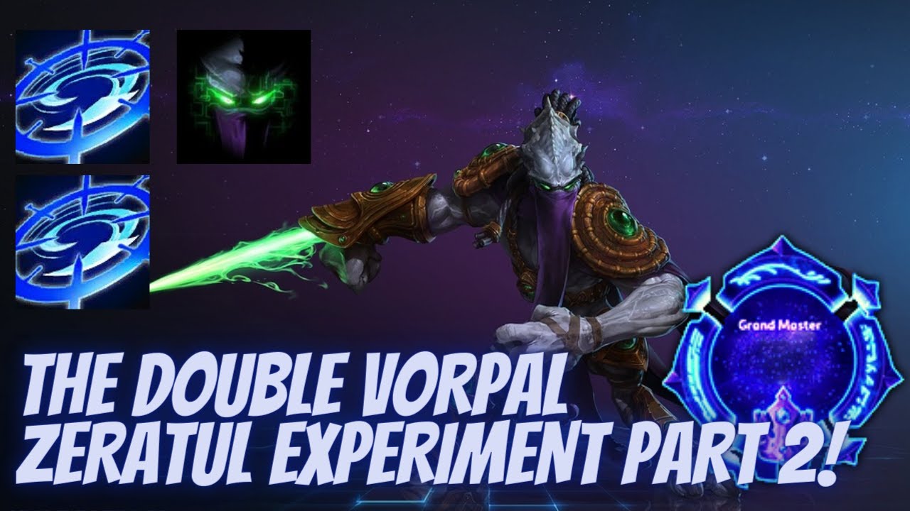 Zera MotN - Double Vorpal Zeratul Experiment CONTINUES! - Grandmaster Storm League