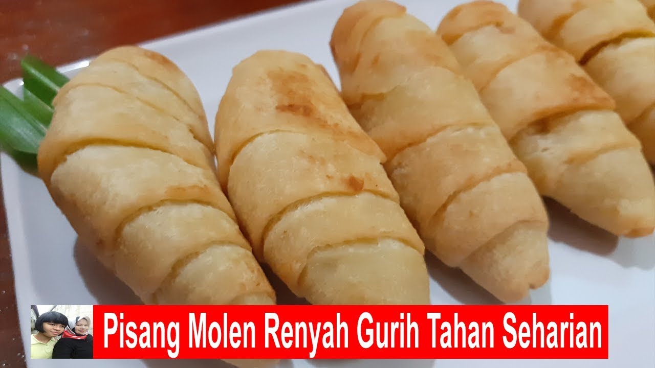 Cara membuat pisang molen renyah gurih tahan seharian