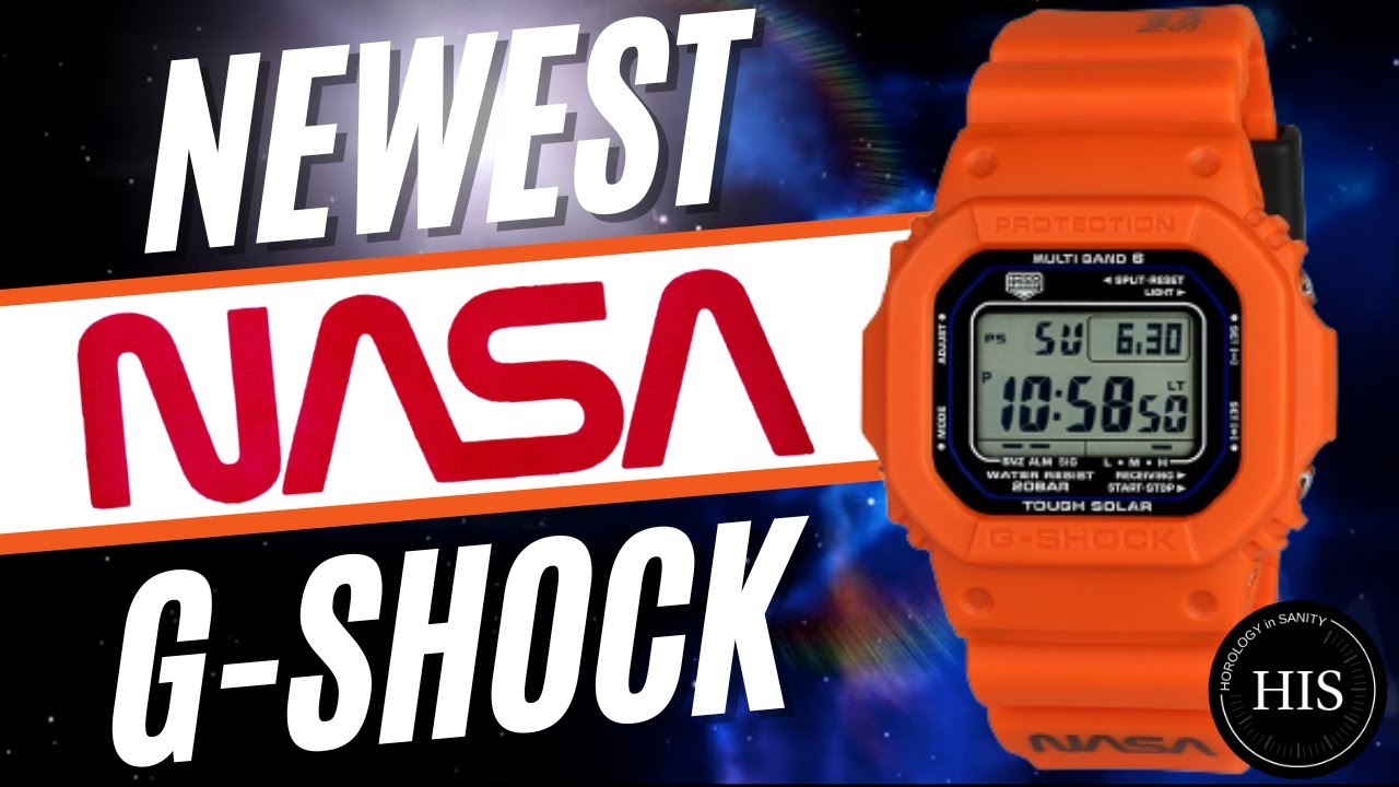 First Impressions of the NEW G-Shock NASA Orange Square