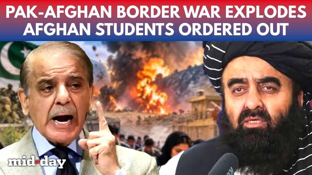 Pakistan-Afghanistan SHOWDOWN: Sharif Govt Goes BRUTAL On Afghan Students, Border War ESCALATES