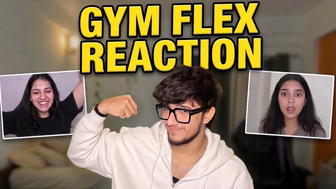 🔴Girls React to My Gym Flex on Omegle 💪 😱 | UnfilteredByPratham | OmeTv #omegle #ometv