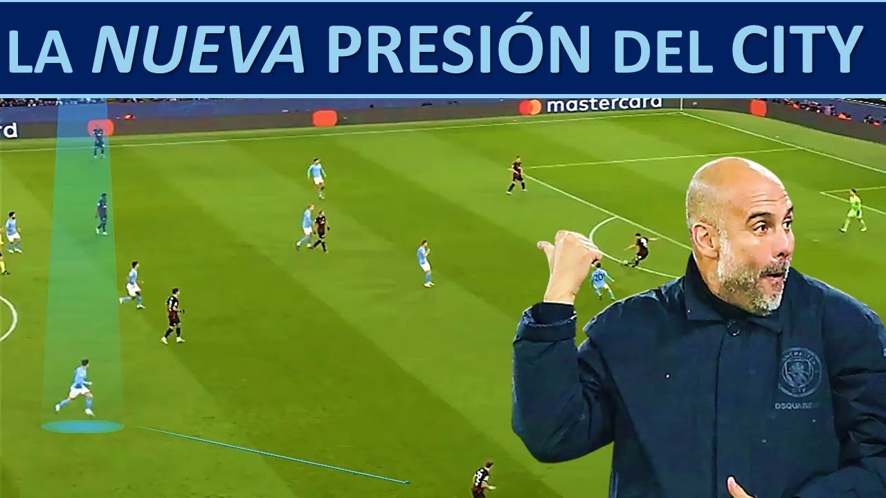 La novedosa PRESIÓN ALTA del CITY de GUARDIOLA | Análisis táctico