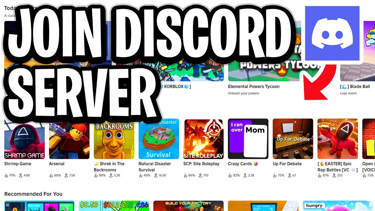 How To Join The Roblox Discord Server - Full Guide