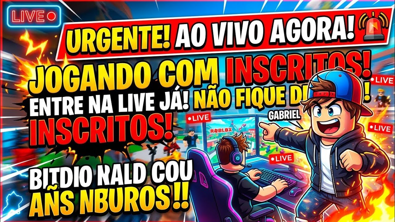 🔴 AO VIVO 🔴 ROBLOX COM INSCRITOS TEMPERATURA ALTA JOGABILIDADE BAIXA