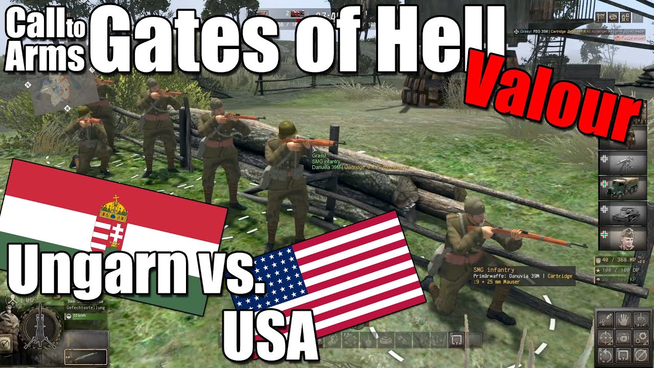 Ungarn vs. USA, Gates of Hell Ostfront Valour Mod