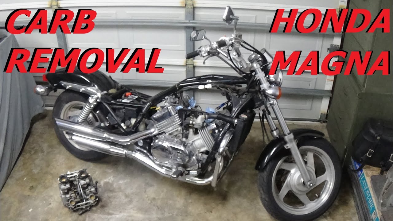 СНЯТИЕ КАРБЮРАТОРА HONDA MAGNA 2002 ГОДА