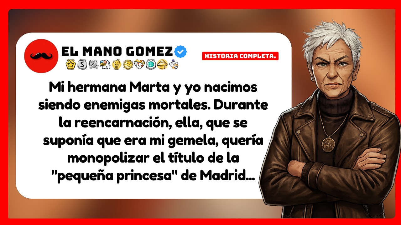 [HISTORIA COMPLETA] Mi hermana Marta y yo nacimos siendo enemigas mortales. Durante la reencarnación