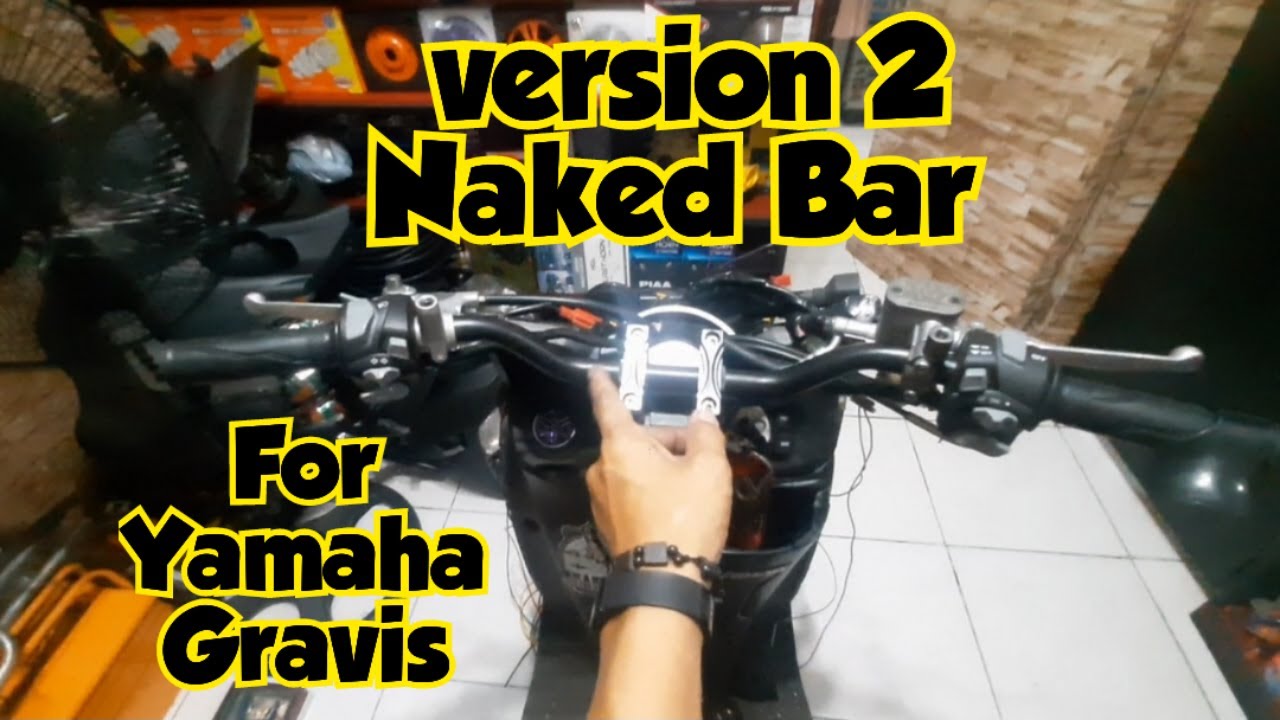 YAMAHA GRAVIS V2 NAKED HANDLE BAR