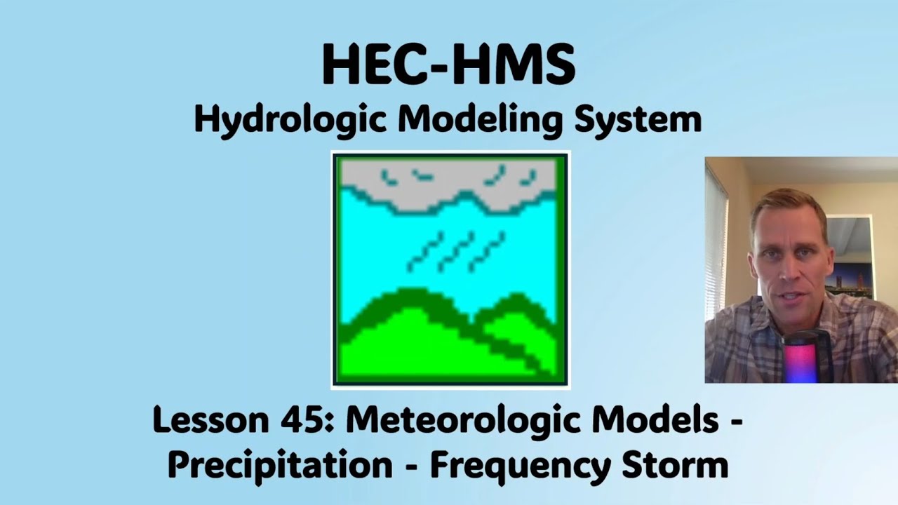 HEC HMS Lesson 45 - Meteorologic Models - Precipitation - Frequency Storm
