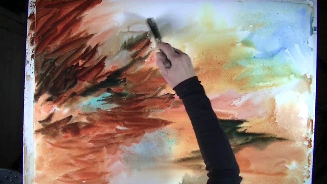 Vidéo peinture : J'ai fait un rêve