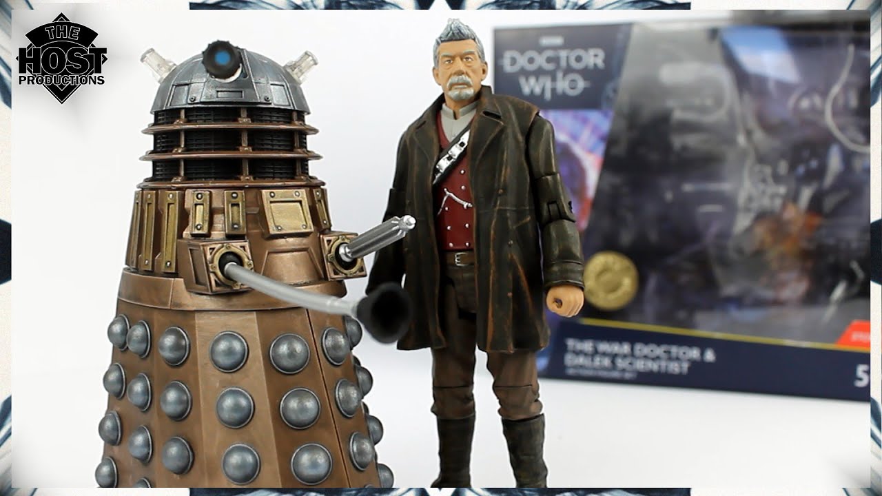 Doctor Who Big Finish Figure Review: War Doctor & Dalek Scientist (B&M 2020 Version)