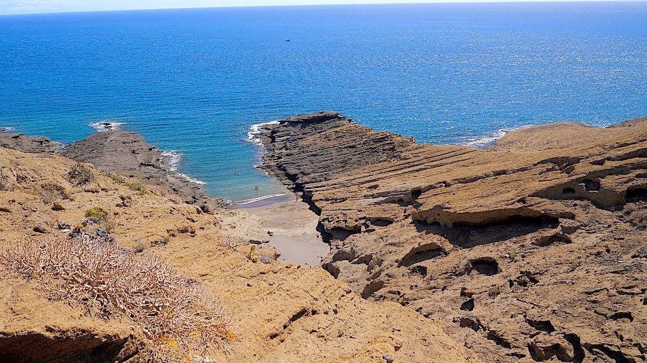 CALAS (Cove Beaches) at Montaña Pelada, Tenerife - 4k