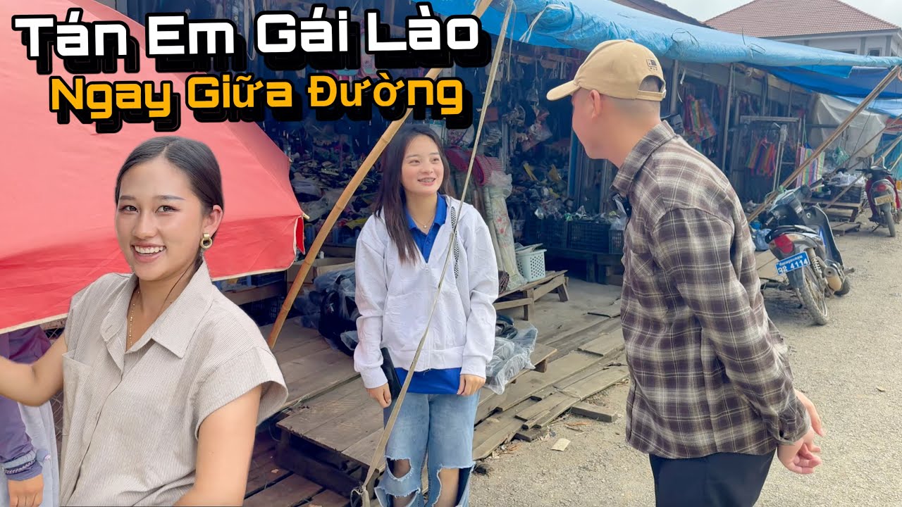 Tán Em Gái Lào Ngay Giữa Đường, Nùng Gặp Sự Cố Nghiêm Trọng Khi Tự Lái Xe Đi Lào...!