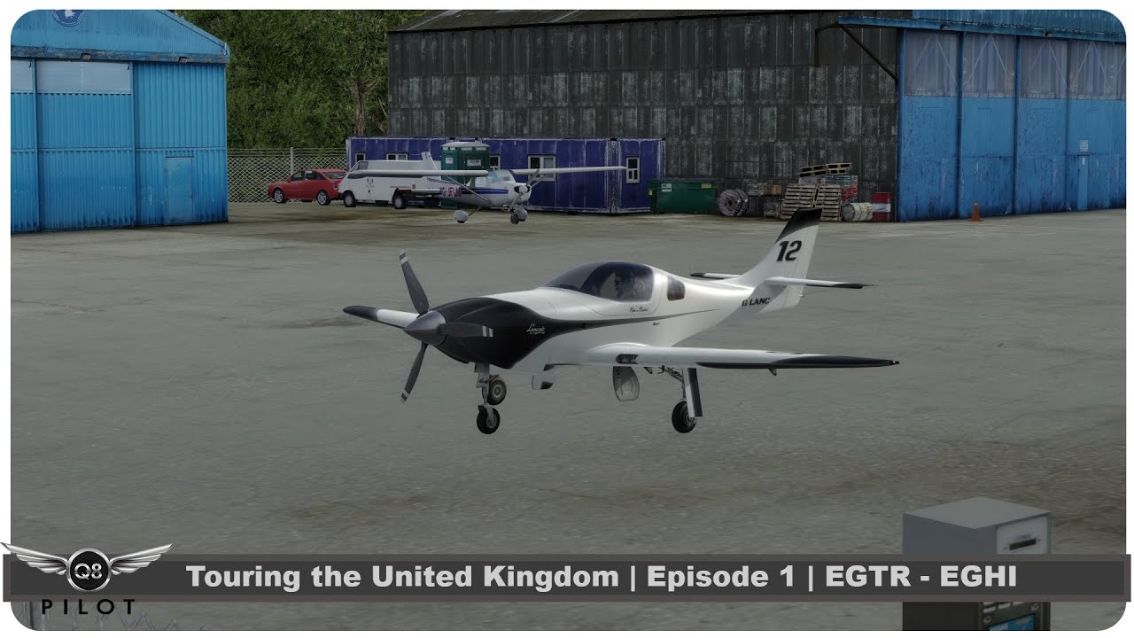 [Prepar3D] Touring the United Kingdom | Episode 1 | EGTR-EGHI | Lancair Legacy v2