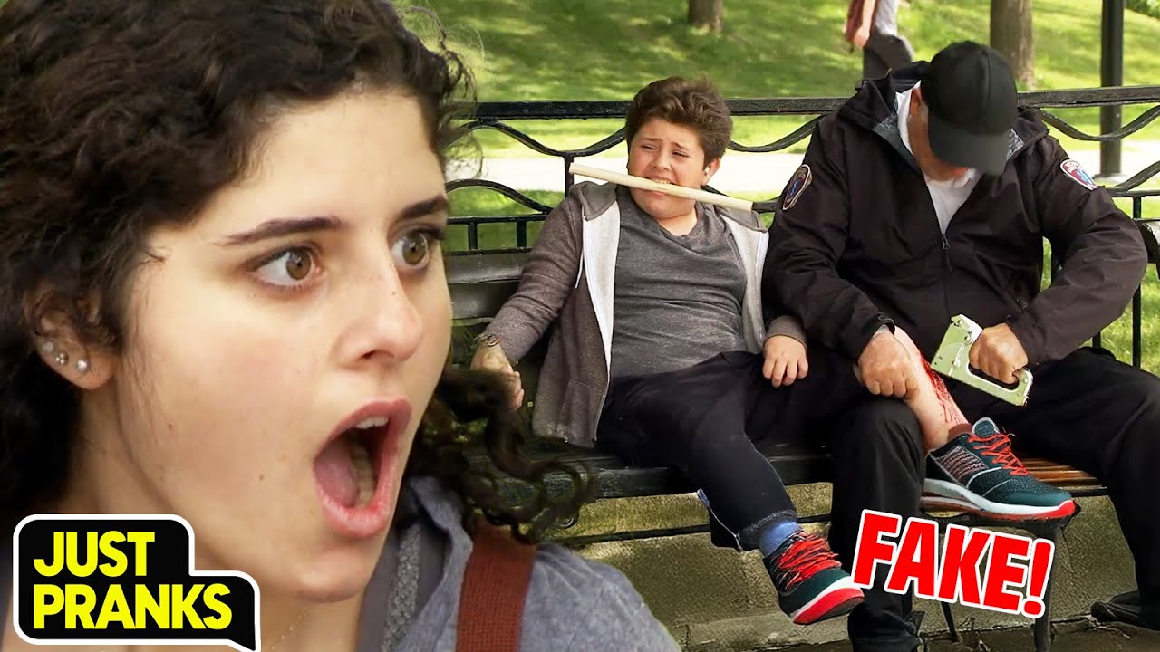 The Worst Injury Treatment Ever! 😱 | Just Pranks